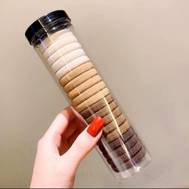 Seamless Hair Ties, 20 Pack, Multi-Color Ombre Collection, Elastic Hair Bands