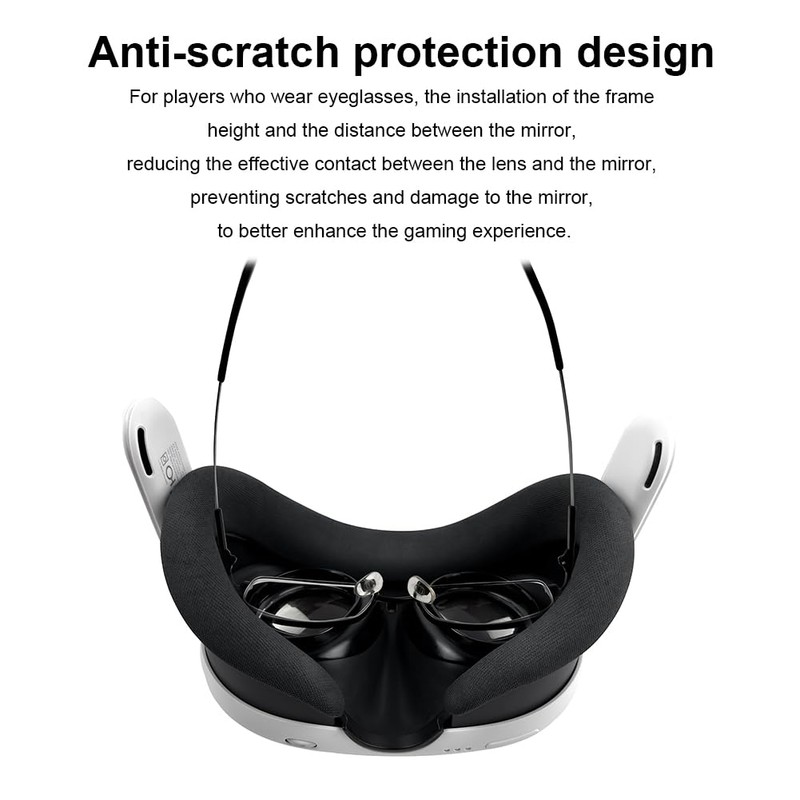 JIAYISTAR Lens Protective Cover Anti-Scratch VR Lens Protector R&L Glasses