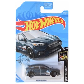 Hot Wheels Ford Focus RS, [Black] 139/250 Nightburnerz 9/10