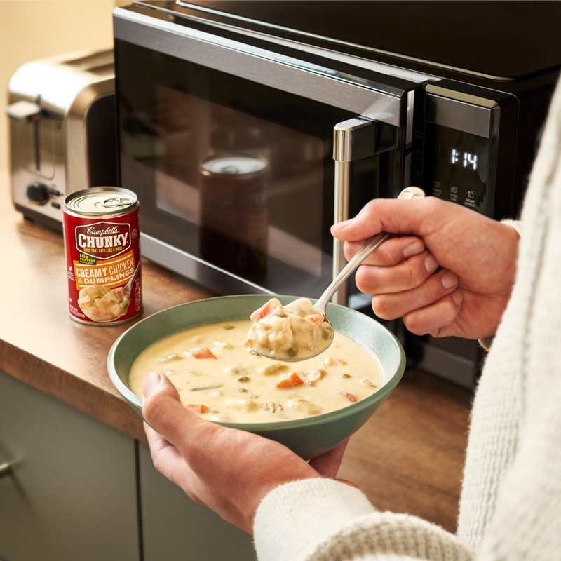 Campbell's Chunky Soup, Creamy Chicken and Dumplings Soup, 18.8 Oz