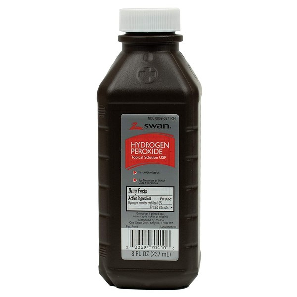 Hydrogen Peroxide, 8 oz. Bottle
