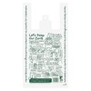 HEADS ECK-S Plastic Bags, S, 7.1 x 13.8 x 3.9