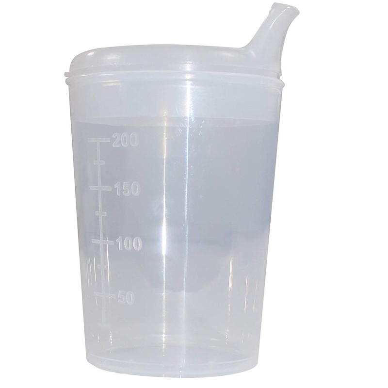 Medi-Inn+ Sippy Cup Transparent Opening 4 x 4 mm Practical