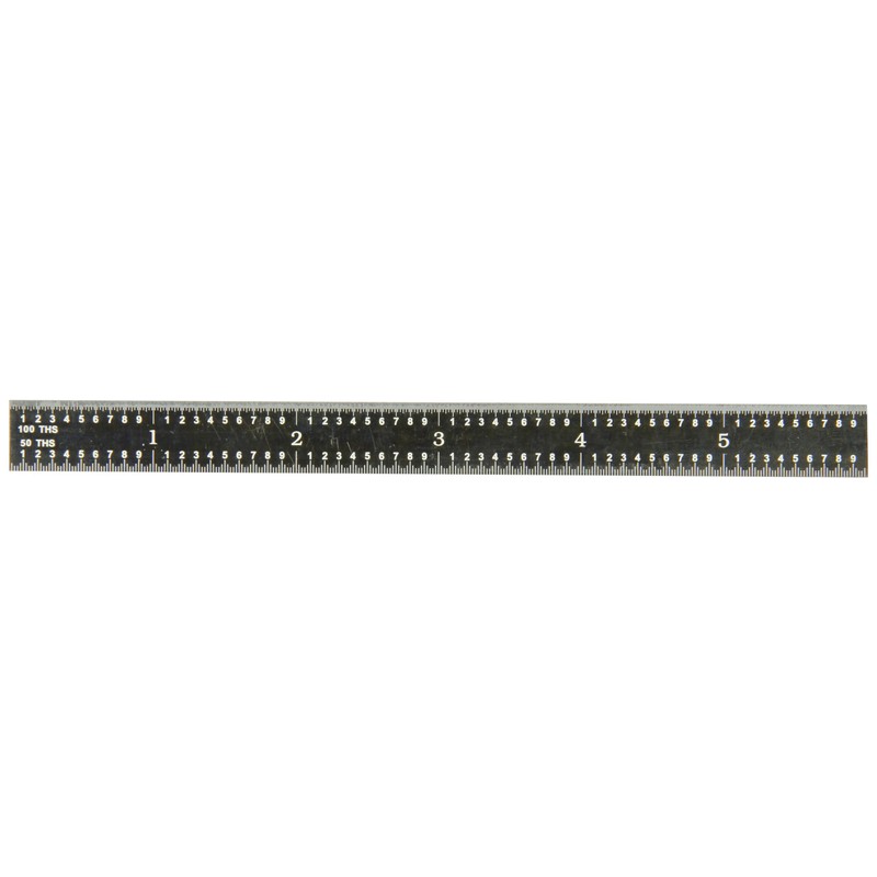 Fowler 52-308-006-0, EZ Read Flexible Rule - 6"