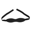 SAFIGLE Black Eye Mask for Sleeping Breathable Milk Silk Eye