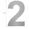 Fitous 6 inch Floating House Number For Outside, Stainless Steel