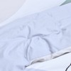 Sleepdown Oversize Geometric Panel Teal Blue Reversible Duvet Cover Quilt