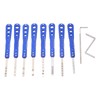 8Pcs Pickup Tool Stainless Steel High Accuracy Single Hook Pick