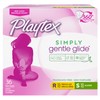 Playtex Simply Gentle Glide Tampons, Multipack (18 Regular/ 18 Super