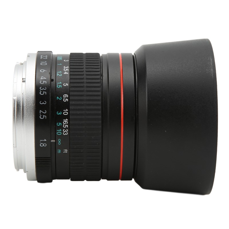 85mm F1.8 Large Aperture Camera Lens Medium Telephoto Manual Focus