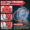 Electric Pruning Shears,1.6"Cordless Pruning Shears for Gardening,SK7 Blades,800W Brushless Motor,Battery