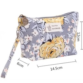 Tumecos Makeup Bag Cosmetic Pouch Makeup Pouch Cosmetic Pouch Cosmetic Storage Multi-functional Vanity Pouch Travel Pouch Makeup Bag Makeup Tools Cosmetic Box, gray
