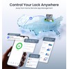 Veise VE027 Built-in Wi-Fi Smart Lock, Fingerprint Keyless Entry Front