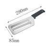 Stainless Steel Handheld Vegetable Chopper - Chip Cutter, Fruit Slicer,