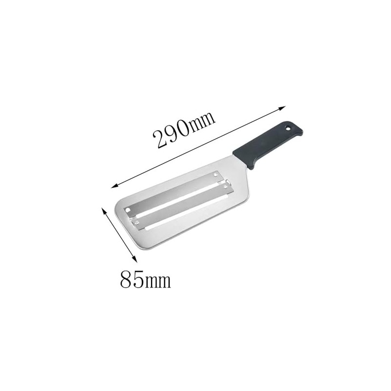 Stainless Steel Handheld Vegetable Chopper - Chip Cutter, Fruit Slicer,