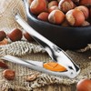 Esshogo Chestnut Cutter, Nutcracker Stainless Steel, Multifunctional Chestnut Tongs, Chestnut