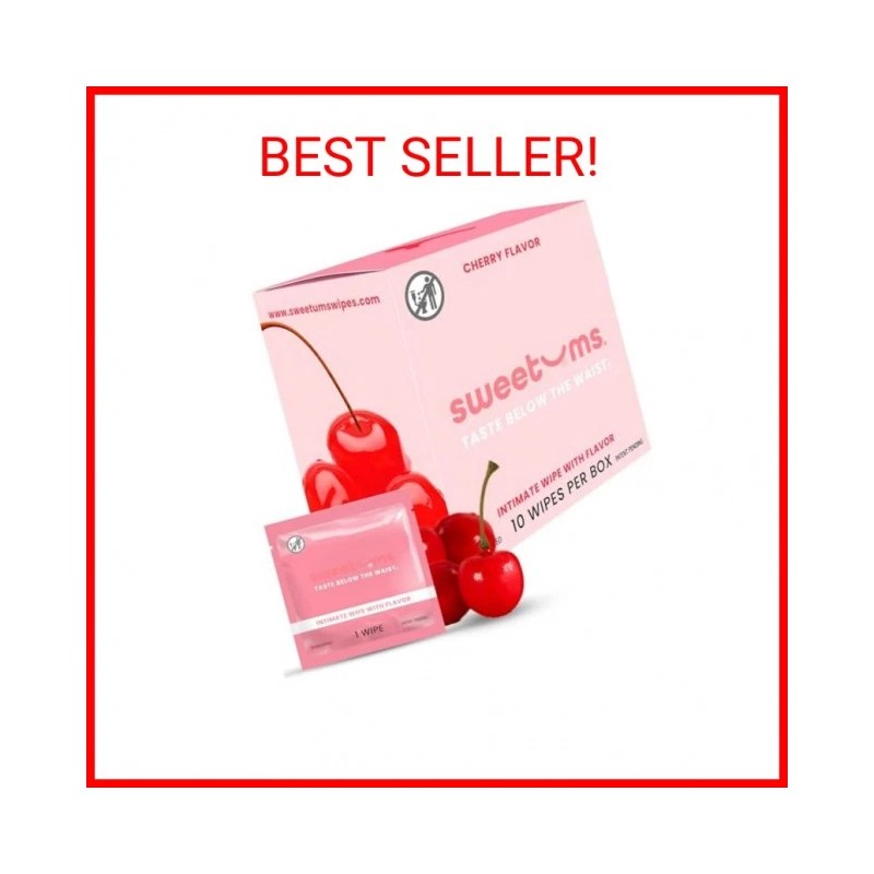 Feminine Wipes for Women, Individually Wrapped - pH Balanced Flavored