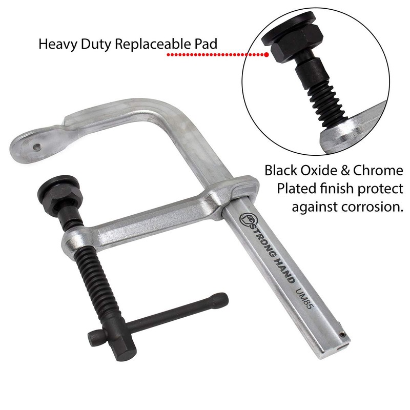 Strong Hand Tools Regular Duty Bar Clamp, Capacity 10-1/2", Clamping