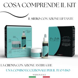 PARAMOS - 2 in 1 - Anti-Age-Gesichtsbehandlung, Anti-Falten-Gesichtscreme mit Schneckenschleim und Gesichtsserum mit Hyaluronsäure, Anti-Mitesser, Skin Care Kit für alle Altersgruppen geeignet