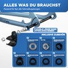 LAINFELD Thru Axle for Bicycle Trailer, M12, Length 167-192 mm,