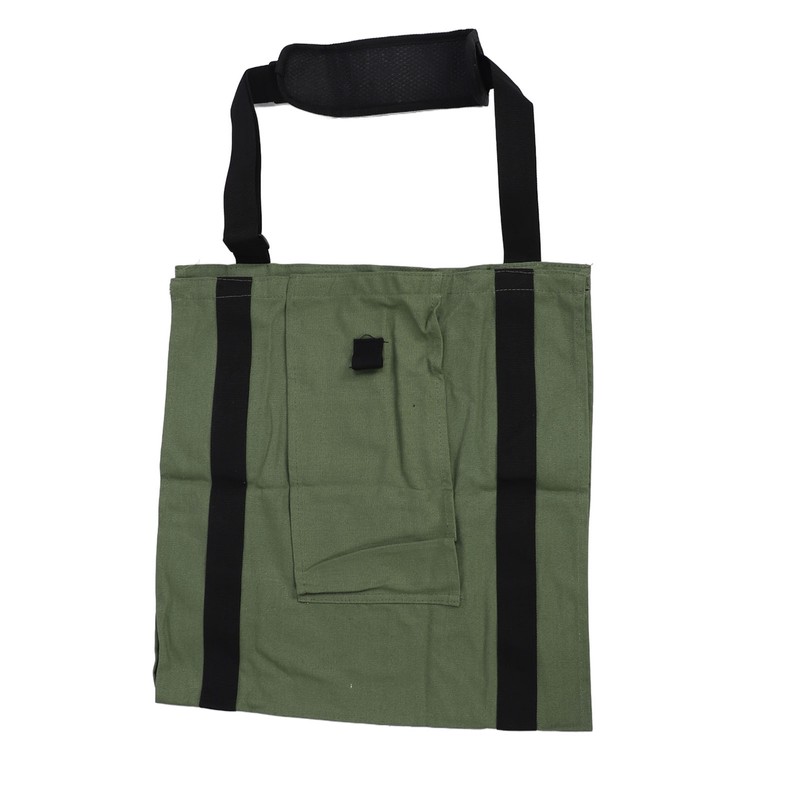 Firewood Carrier Antiwear Canvas Waterproof Durable Adjustable Strap Easy Loading
