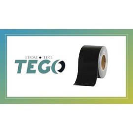 6" x 50' Black 35 Mil P&S Roof or Other Surfaces Flashing, Cover and Repair Tape