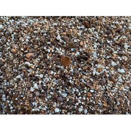 1 Quart Super Blend All Purpose Cactus & Succulents Soil Mix with Coarse Sand, Pumice, Red Lava and Turface - Medium Grain