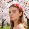 7 Pack Polka Dot Headband Set, Multi Color Non-Slip Elastic