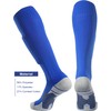 APTESOL Youth Soccer Socks Knee High Team Sport Cushion Sock