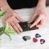 TheAntiq Estuche para Anillos de Cuero de Grano Completo, Porta