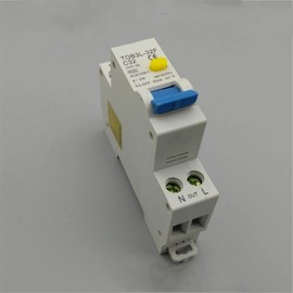 XKHLQLPEF Circuit Breaker TOB3L-32F 18 mm RCBO 32A 1p+n 6ka Residual Current Conductor with overcurrent and Leakage Protection