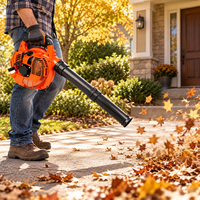 Gas Leaf Blower for Lawn & Garden – 25.4cc 2-Stroke