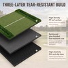 Bribay Golf Mat Dual-Turf, 6x4 ft, High Density, Practice, Two-Way