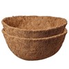 Coco Liner for planters, Round Replacement Plant Basket Liners Coco
