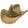 Stetson Men's Cowboy, Rust-Distressed Leather, X-Large