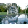 TEQUILA ESPOLON 100% AGAVE TALL SHOOTER SHOT GLASS 4 1/8"