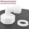 Qrity 1 PCS Water Purifier Elbow Connector, 3/4" BSP Female