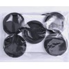 1 3/4" 1.75 inch Flush Mount Black Plastic Body and