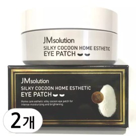 JM Solution 제이엠솔루션 실키 코쿤 홈 에스테틱 아이패치 60매 2개(1.+1.) JM Solution Silky Cocoon Home Aesthetic Eye Patch 60 Sheets 2 Pack (1 + 1)