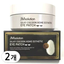 JM Solution 제이엠솔루션 실키 코쿤 홈 에스테틱 아이패치 60매 2개(1.+1.) JM Solution Silky Cocoon Home Aesthetic Eye Patch 60 Sheets 2 Pack (1 + 1)