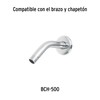 Foset Basic R-506S, Regadera cabeza ABS, redonda 2-1/2", sin brazo,