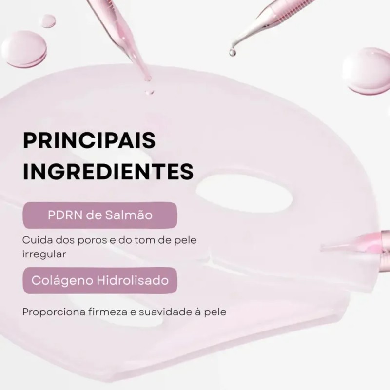 Máscaras Medicube Pdrn Pink Collagen Gel 4 unidades de 28g