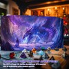 CZYY DM Screen 4-Panel Cardboard Game Master Screen with Erasable