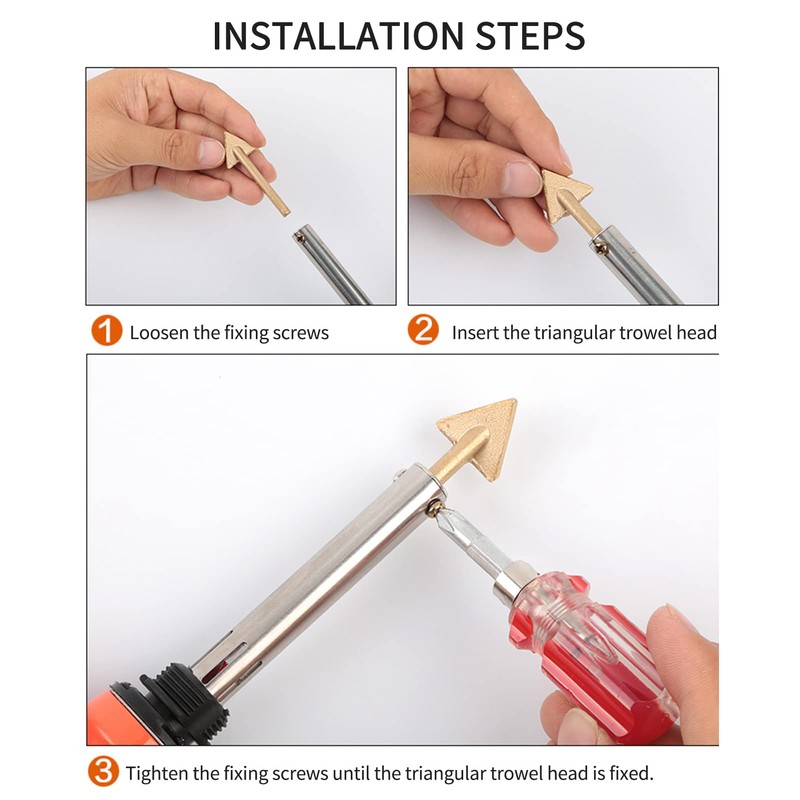 100W 2-in-1 Plastic Welding Kit & Soldering Iron Gun |