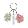 Marimo Craft GMM-007 Gachapin Mook, 3 Row Acrylic Key Holder,