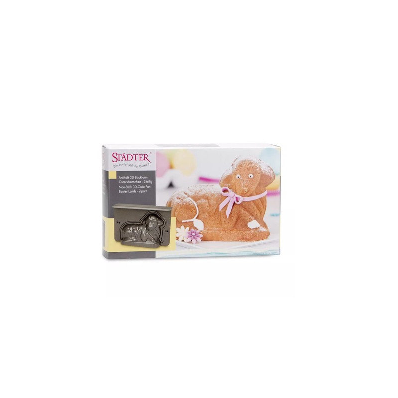 Städter 661752 Baking Mould Easter Lambs 2-Piece 600 ml Non-Stick