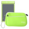 DURAGADGET Green Neoprene Protective Pouch - Compatible with Boogie Board