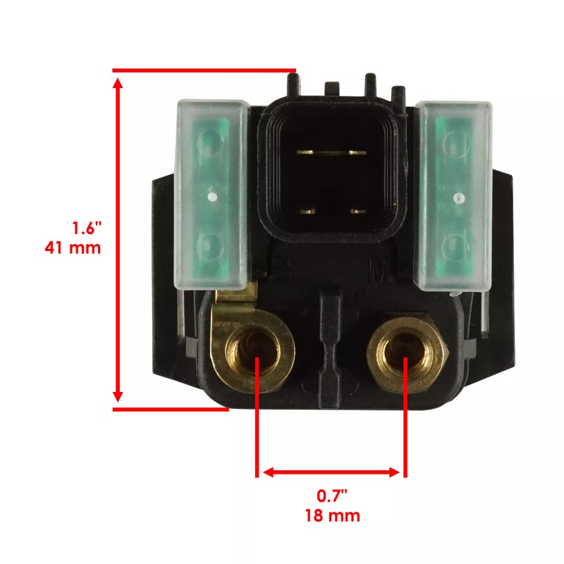 Caltric Starter Relay Solenoid for Suzuki 650 SV650 SV650S 2003-2009