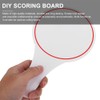 STOBOK Dry Wipe Answer Paddle: 4 Pack Whiteboard Single Sided