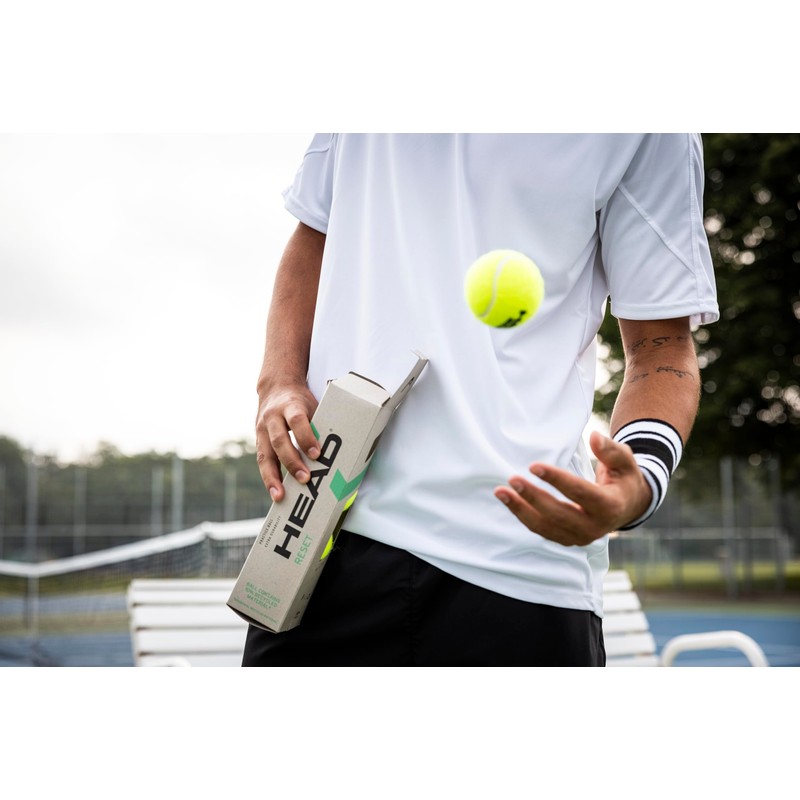 HEAD Unisex Adult 4B Reset 6DZ Tennis Ball, Yellow, One